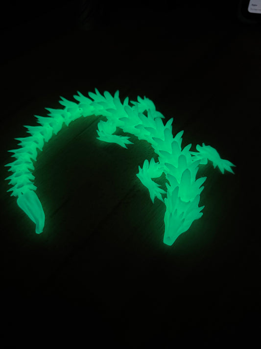 3 D Drache Limitierte  Edition Grün